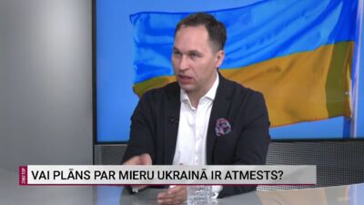 Andžāns: Ukrainas jautājums nogrima uz lielā Irānas-Izraēlas kara fona