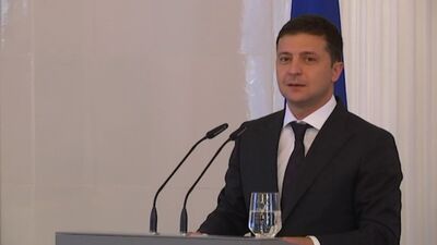 Speciālizlaidums: Ukrainas un Latvijas prezidentu preses konference 1. daļa