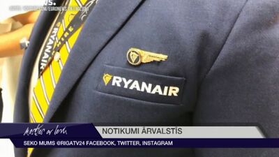 "Ryanair" piloti gatavojas rīkot streikus Lielbritānijā