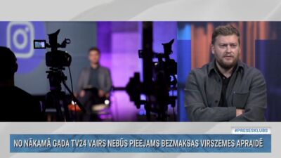 No nākamā gada TV24 vairs nebūs pieejams bezmaksas virszemes apraidē