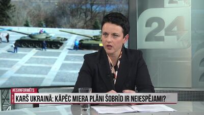 Gunda Reire: Tikai Ukraina drīkst izlemt, kad un kā beigsies karš
