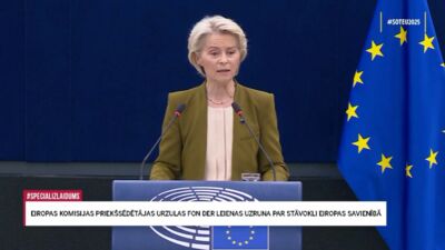 10.09.2025 EK priekšsēdētājas Urzulas fon der Leienas uzruna