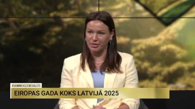 Eiropas gada koks Latvijā 2025