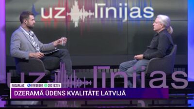 Normunds Kadiķis: Jebkurā Latvijas pilsētā var dzert ūdeni no krāna