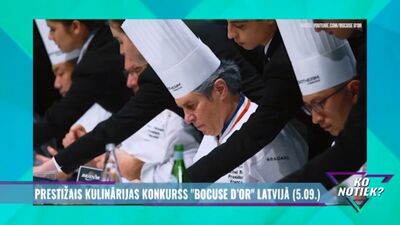 Prestižais kulinārijas konkurss "Bocuse D`or" Latvijā