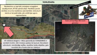 Vuhledarā krievu spēki darbojas nemākulīgi