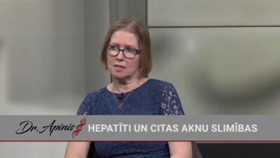 Ieva Tolmane: Cirozes pacients ir ļoti smags pacients
