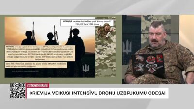 Jānis Slaidiņš: Krievija iepērk dronu dzinējus no Ķīnas, maskējot tos kā ledusskapjus