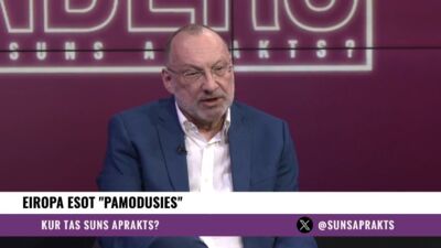 Inkēns: Jo ilgāk krievi būs piesaistīti Ukrainas frontei, jo vairāk mēs paspēsim nodrošināt sevi