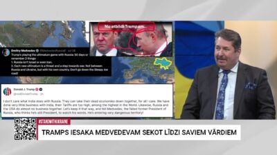 Vai Trampam vajadzēja atbildēt Medvedevam?