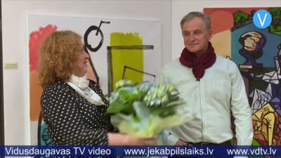 Pēc Līvānos atklāj Lietuvas mākslinieka gleznu izstādi