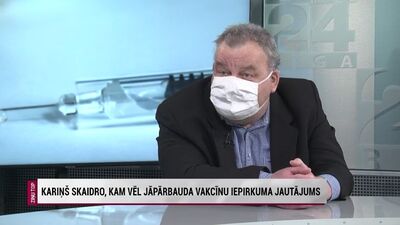 Aigars Freimanis par vakcīnu iepirkuma pārbaudēm