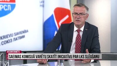 Ainars Latkovskis par LKS: Partijas likvidē ar tiesas lēmumu