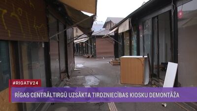 Burovs: RCT kiosku demontāža plānota līdz marta beigām