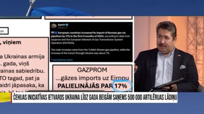 Rajevs: Ja pat "Gazprom" stāsta pekstiņus, tāpat tas ir slikti