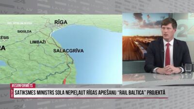 Nemiro par "Rail Baltica": Trase nekādi nedrīkst paiet garām Rīgai