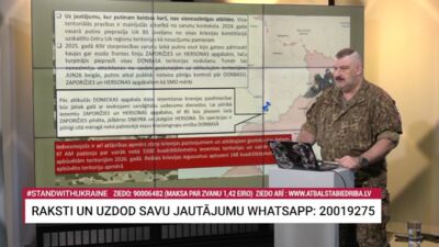21.09.2026 Aktuālais par karadarbību Ukrainā 2. daļa