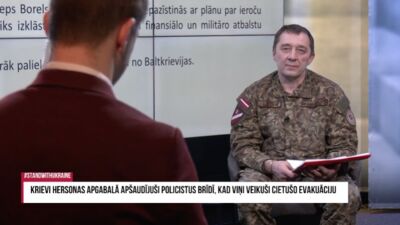Adamovičs: Ukraina turas, agresors savus plānus pret NATO atbīdīs uz nākotni