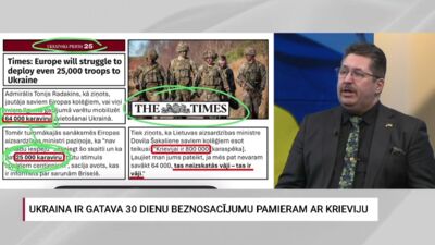 Igors Rajevs par miera uzturētājiem Ukrainā un pamiera noslēgšanu
