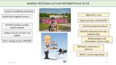 Naidīgie vēstījumi Latvijas informatīvajā telpā