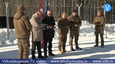 Sēlijas militārajā poligonā atklāj šaušanas mācību zonu