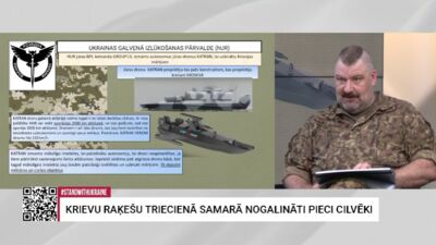 HUR prezentējusi jūras dronu "Katran"