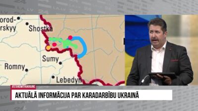 Igors Rajevs par aktuālo informāciju no frontes Ukrainā