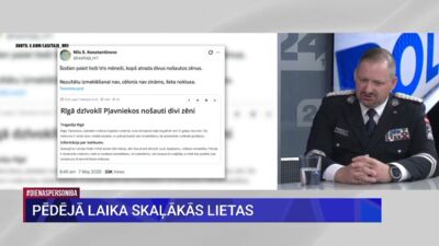 Armands Ruks komentē divu zēnu traģisko nāvi Pļavniekos
