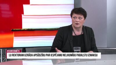 Evija Papule par LU rektoru Muižnieku: Vēsturiskajā kontekstā ir politiska smaka