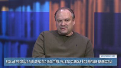 Zvejsalnieks:Tas ir idiotisms! Atrodas nauda kaut kādam tiltam, bet neatrodas speciālajai izglītībai