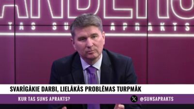 Sprindžuks: Būtībā 3 gados esam pieaudzējuši publiskā sektora īpatsvaru no 38% uz 45%