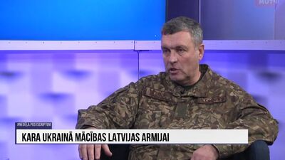 Ko Latvijas armija mācījusies no kara Ukrainā?