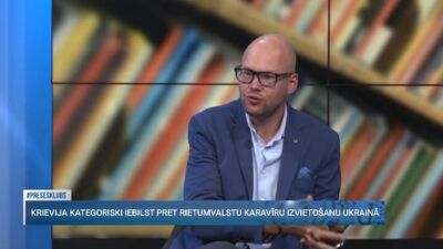 Čerkovskis: Cilvēkiem, kuriem smadzenes ir degradētas propagandā, arī var sākt parādīties jautājumi