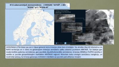 Krievijas jūras spēki sakoncentrējuši piecas atomzemūdenenes