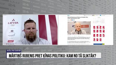 Mārtiņš Rubenis pret Ķīnas politiku: kam no tā sliktāk?