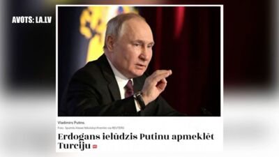 LA.lv: Kā kara gaitu ietekmē Putina tikšanās ar Turcijas prezidentu - tā ir laba vai slikta "zīme"?