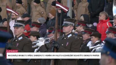 18.11.2025 Nacionālo bruņoto spēku parāde