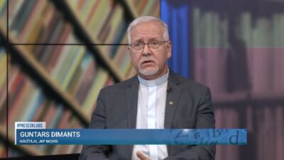 Guntars Dimants par Krievijas baznīcu kā kara ruporu