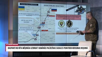 Slaidiņš: Donbasā atrodas ap 500 Sīrijas kaujinieku