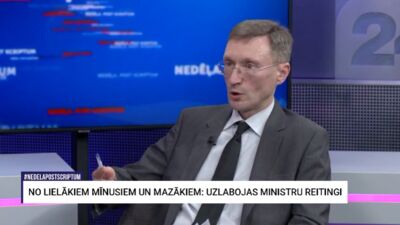 Vai Latvijas vēsturē vēl ir bijusi situācija, kad visiem valdības ministriem ir negatīvs reitings?