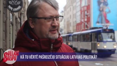Iedzīvotāju vērtējums par pašreizējo situāciju Latvijas politikā