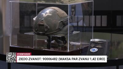 Piedalies labdarības izsolē - iegūsti leģiona "Brīvā Krievija" karavīra bruņucepuri