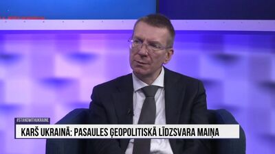 Edgars Rinkēvičs: Nav šaubu, ka būs ļoti grūti, bet Ukraina tiks galā