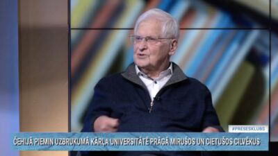 Juris Cālītis par traģēdiju Čehijas Kārļa Universitātē