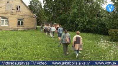 Aknīstē kultūras vakaru ciklu sāk ar izzinošu pārgājienu