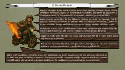 Krievijas karaspēka "motociklu taktika"