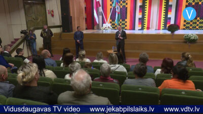 Valsts prezidents Edgars Rinkēvičs tiekas ar iedzīvotājiem Viesītē
