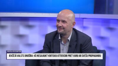 Sārts: Krievijas propaganda cenšas pārtraukt Rietumu palīdzību Ukrainai