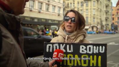 Olena: Azovieši ar savu piemēru parādīja, ka varam cīnīties