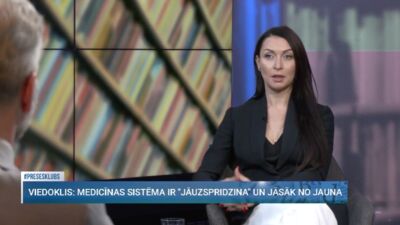 Rēvalde: Fundamentāli ir jāmaino domāšana par veselības aprūpi
